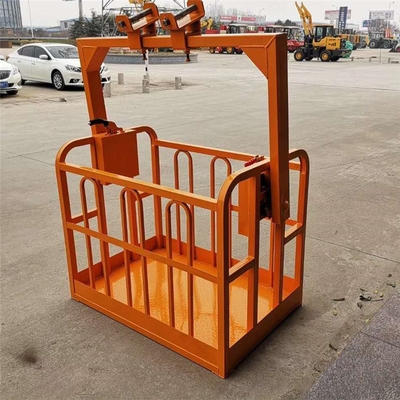 吊车外墙施工吊篮 旋转吊车吊篮 高空吊篮 高空作业吊车吊篮